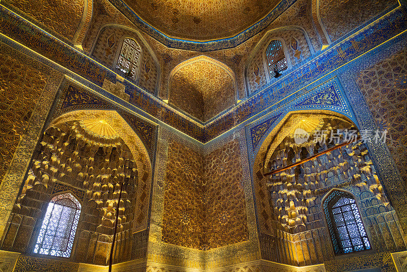 乌兹别克斯坦撒马尔罕Gur Emir Mausoleum Interior